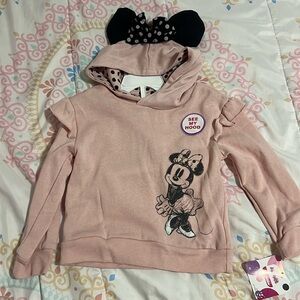 Disney Minnie Mouse hoodie pull over size 4T